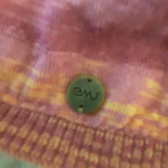 Emu Australia Merino Wool Vibrant Striped Cardigan Size Small - Picture 11 of 14